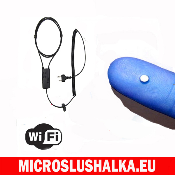 ogyrlica rabote]a s radio stanciq i magnitna mikro slushalka "super mini"